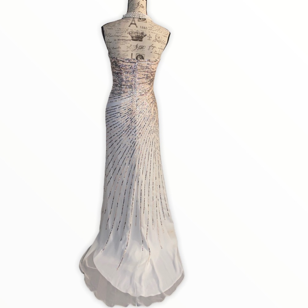 Barbie stunning dress high rise leg slit - Picture 7 of 17